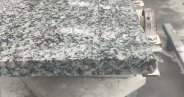 汕尾芝麻白楼梯踏步 芙蓉白