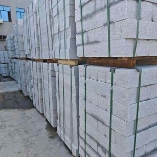 汕尾芝麻白路牙石，路侧石