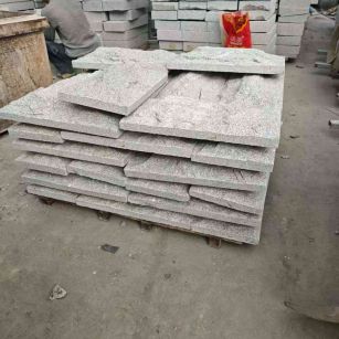 汕尾芝麻白蘑菇石，自然面