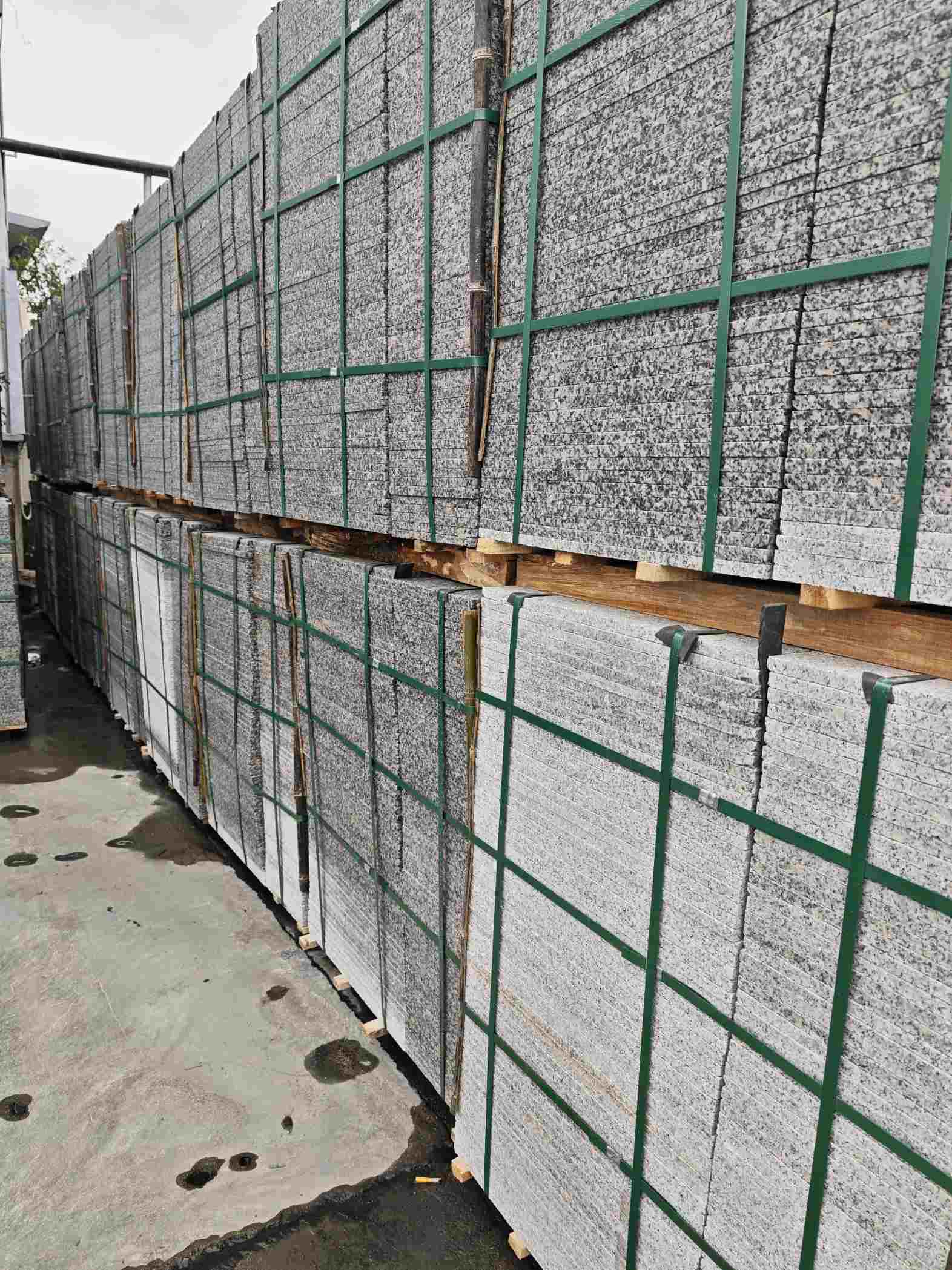 汕尾芙蓉白地铺石，石材地铺石