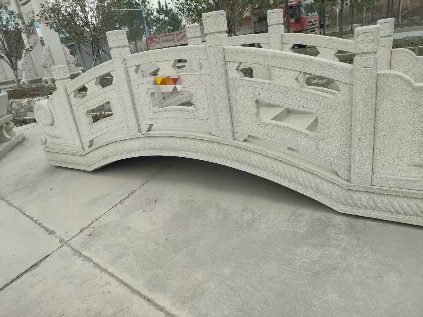 汕尾芝麻白拱桥，石桥